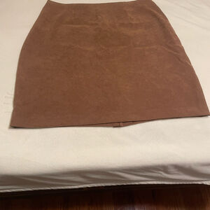 Briggs Faux Suede Skirt Size 14